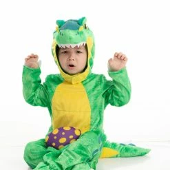 Spooktacular Creations Green T-Rex Costume Cosplay- Child