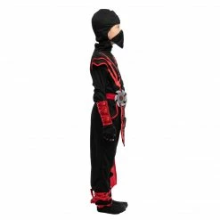 Spooktacular Creations Red Ninja Costume Cosplay- Child Child Costumes 8 Spooktacular Creations Red Ninja Costume Cosplay- Child Child Costumes