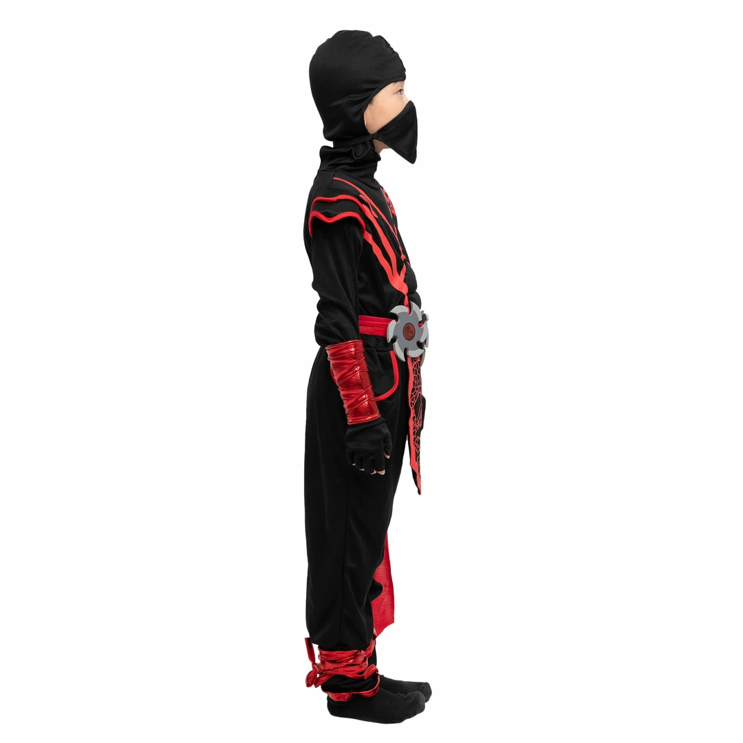 Spooktacular Creations Red Ninja Costume Cosplay- Child Child Costumes 5 Spooktacular Creations Red Ninja Costume Cosplay- Child Child Costumes