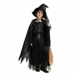 Spooktacular Creations Wicked Witch Costume Cosplay - Child Classic Costumes