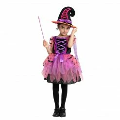 Spooktacular Creations Witch LED Light Up Costume Cosplay - Child