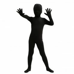 Spooktacular Creations Black Second Skin Costume Cosplay - Child Scary Costumes