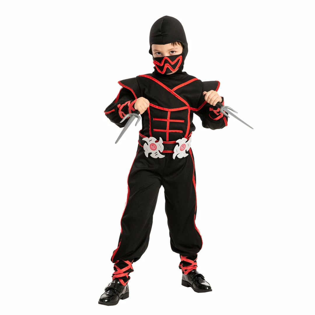 Spooktacular Creations Classic Costumes Spooktacular Creation Glow In The Dark Unisex Red Ninja Light Up Costume 4 Spooktacular Creations Classic Costumes Spooktacular Creation Glow In The Dark Unisex Red Ninja Light Up Costume