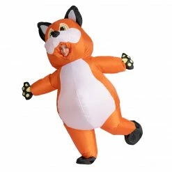 Spooktacular Creations Inflatable Fox Dress Costume Cosplay- Adult Animal Costumes