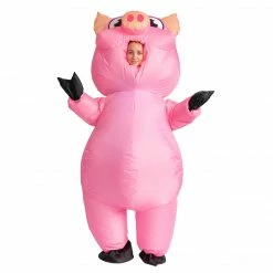 Spooktacular Creations Piggy Full Body Inflatable Funny Costume - Adult