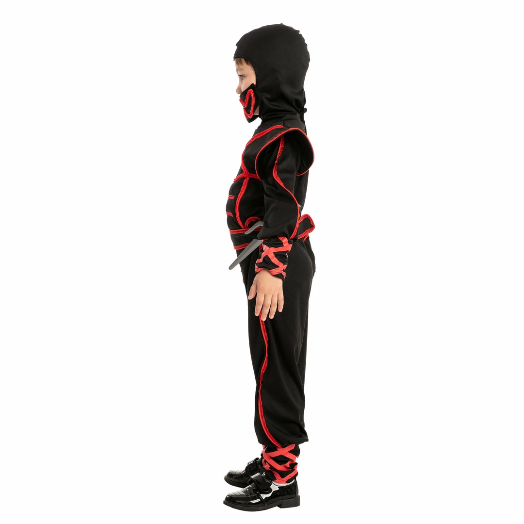 Spooktacular Creations Classic Costumes Spooktacular Creation Glow In The Dark Unisex Red Ninja Light Up Costume 5 Spooktacular Creations Classic Costumes Spooktacular Creation Glow In The Dark Unisex Red Ninja Light Up Costume