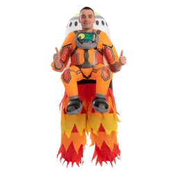Spooktacular Creations Astronaut With Rockets - Adult