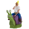 Spooktacular Creations Adult Costumes Gnome Ride-On Snail Inflatable Costume