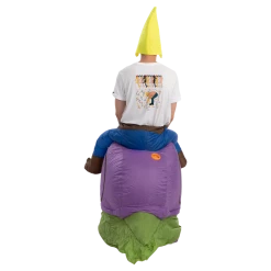 Spooktacular Creations Adult Costumes Gnome Ride-On Snail Inflatable Costume