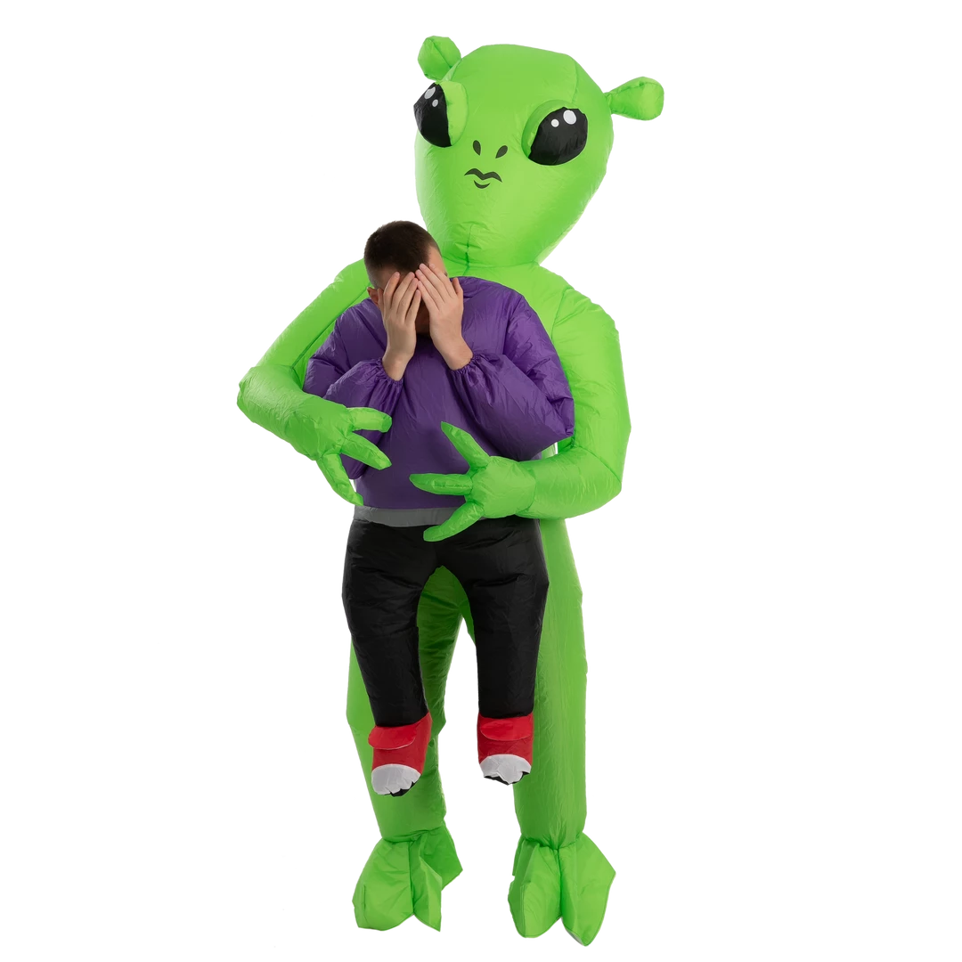 Spooktacular Creations Area 51 Alien Caught Me Full Body Inflatable Costume Adult Costumes 5 Spooktacular Creations Area 51 Alien Caught Me Full Body Inflatable Costume Adult Costumes