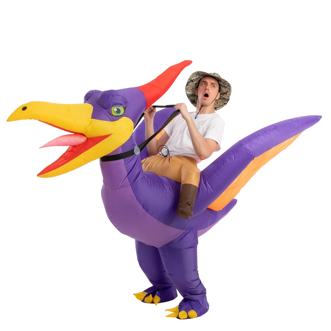 Spooktacular Creations Pteranodon Ride-On Inflatable Costume 6 Spooktacular Creations Pteranodon Ride-On Inflatable Costume