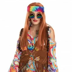 Spooktacular Creations Wigs Hippie Wig Cosplay Accessaries - Adult
