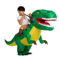 Spooktacular Creations T-Rex Ride-On Inflatable Costume Animal Costumes
