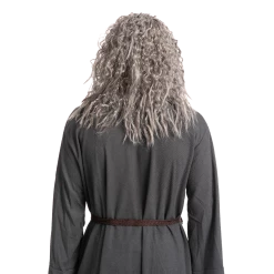 Spooktacular Creations Men Grey Wizard Wig With Beard Cosplay- Adult Wigs