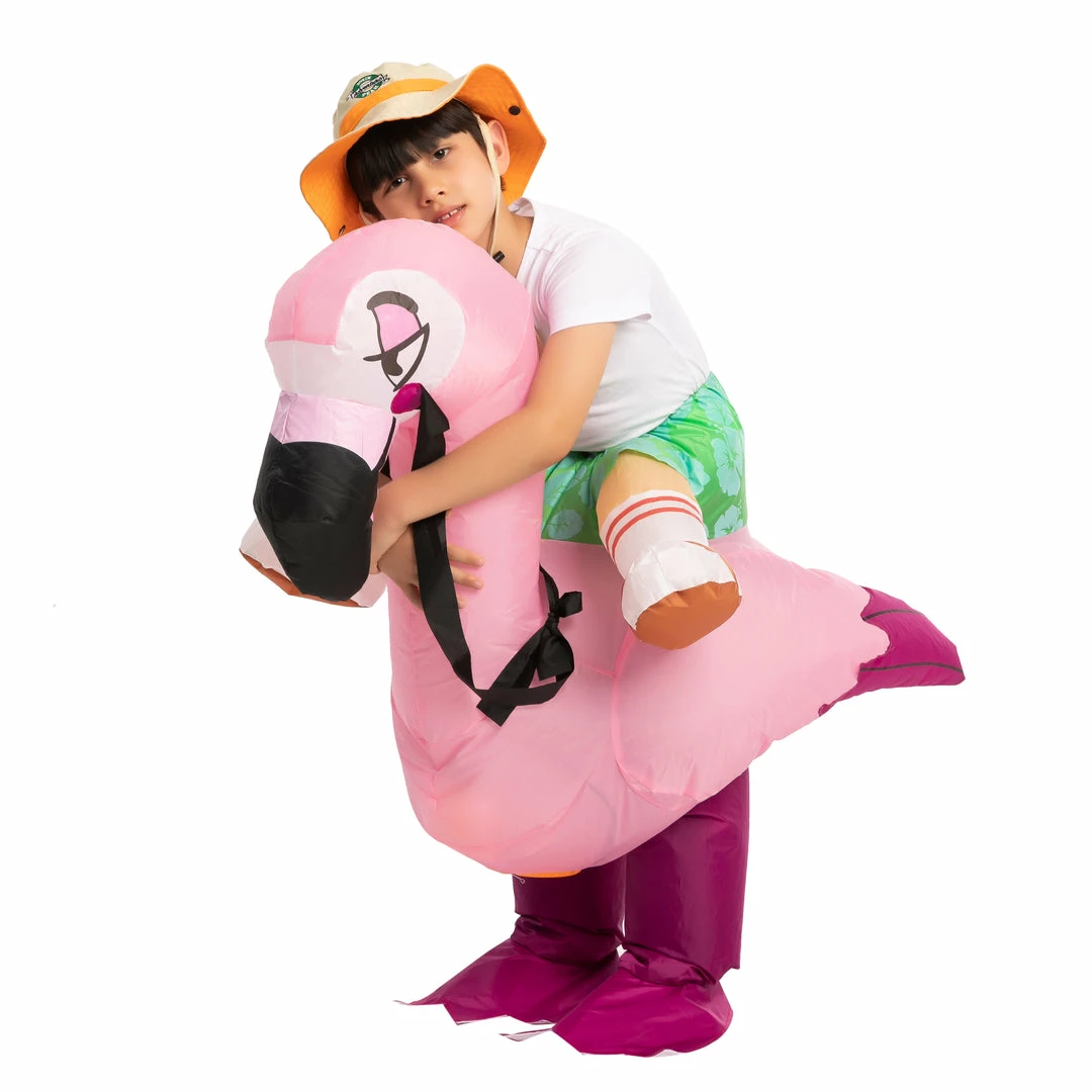 Spooktacular Creations Inflatable Ride-On Flamingo Costume Animal Costumes 4 Spooktacular Creations Inflatable Ride-On Flamingo Costume Animal Costumes