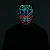 Spooktacular Creations LED Mask Scary Clown Mask Cosplay - Adult Masks 1 Spooktacular Creations LED Mask Scary Clown Mask Cosplay - Adult Masks