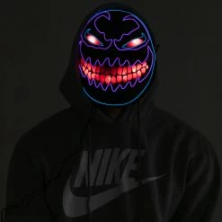 Spooktacular Creations LED Mask Monster Mask Cosplay- Adult Masks