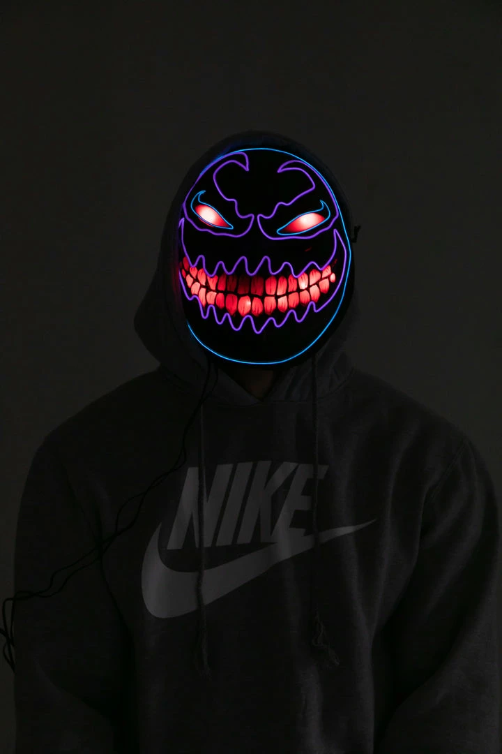 Spooktacular Creations LED Mask Monster Mask Cosplay- Adult Masks 3 Spooktacular Creations LED Mask Monster Mask Cosplay- Adult Masks