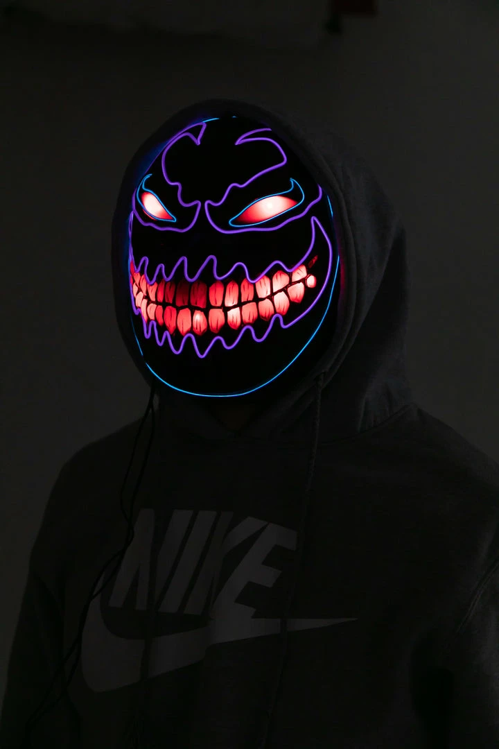 Spooktacular Creations LED Mask Monster Mask Cosplay- Adult Masks 4 Spooktacular Creations LED Mask Monster Mask Cosplay- Adult Masks
