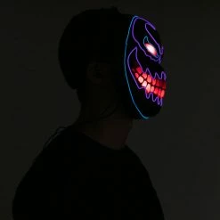 Spooktacular Creations LED Mask Monster Mask Cosplay- Adult Masks 7 Spooktacular Creations LED Mask Monster Mask Cosplay- Adult Masks