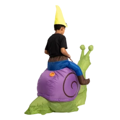 Spooktacular Creations Adult Costumes Gnome Ride-On Snail Inflatable Costume