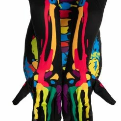 Spooktacular Creations Skin-tight Colorful Skeleton Costume - Adult Skeleton/ Day Of The Dead