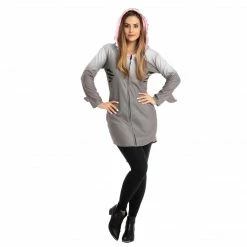 Spooktacular Creations Animal Costumes Fleece Shark Costume Cosplay- Adult