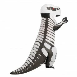 Spooktacular Creations Skeleton T-rex Full Body Inflatable Costume - Adult Skeleton/ Day Of The Dead