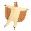 Spooktacular Creations Flying Squirrel Pajamas Onesie - Adult Animal Costumes