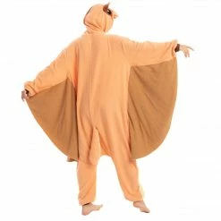 Spooktacular Creations Flying Squirrel Pajamas Onesie - Adult Animal Costumes