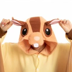 Spooktacular Creations Flying Squirrel Pajamas Onesie - Adult Animal Costumes