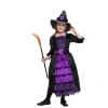 Spooktacular Creations Classic Costumes Purple Witch Costume With Spider Web Skirt - Child