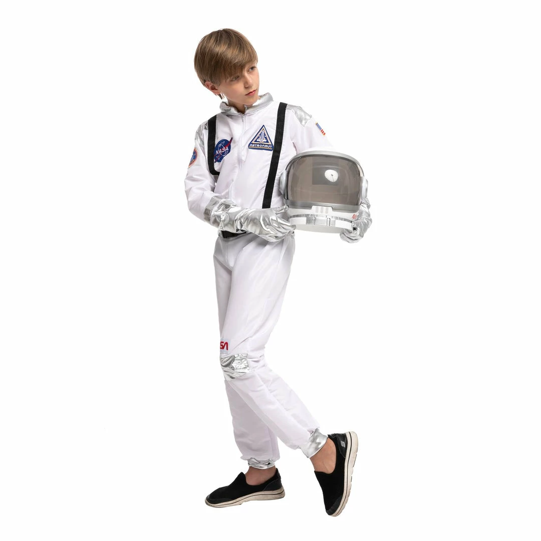 Spooktacular Creations White Astronaut Costume Role Play Cosplay - Child 4 Spooktacular Creations White Astronaut Costume Role Play Cosplay - Child