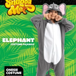 Spooktacular Creations Animal Costumes Elephant Pajamas Onesie Cosplay- Child 11 Spooktacular Creations Animal Costumes Elephant Pajamas Onesie Cosplay- Child