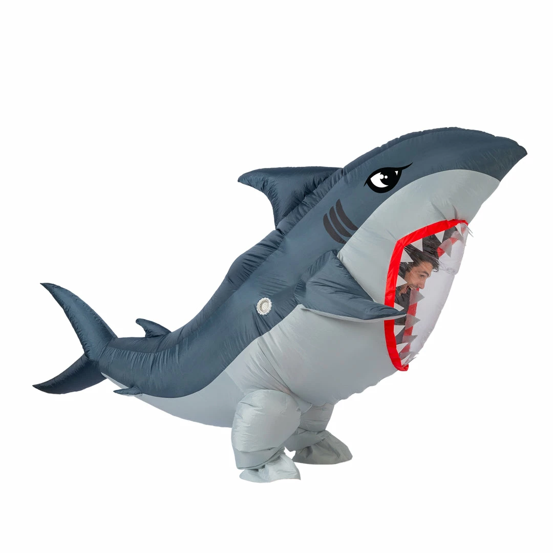 Spooktacular Creations Inflatable Great White Shark Costume - Adult 6 Spooktacular Creations Inflatable Great White Shark Costume - Adult