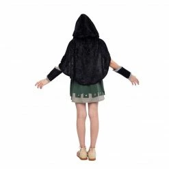 Spooktacular Creations Warrior Night Hooded Huntress Costume For Role Play Tween Girls With Cosplay Accessories Historical Costumes