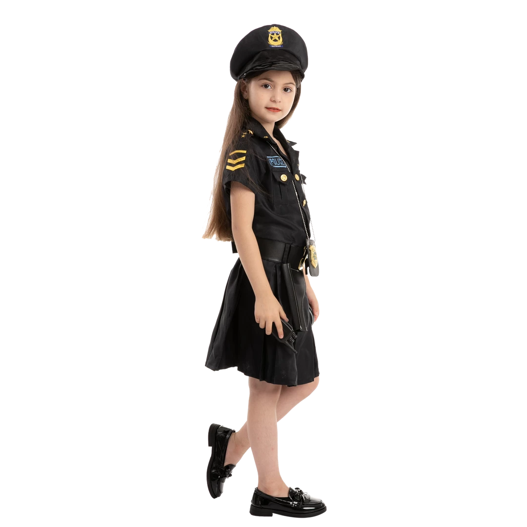 Spooktacular Creations Police Officer Costume For Role Play Cosplay - Child Classic Costumes 5 Spooktacular Creations Police Officer Costume For Role Play Cosplay - Child Classic Costumes