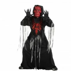 Spooktacular Creations Red Skull Reaper Costume For Boys Cosplay - Child Child Costumes 13 Spooktacular Creations Red Skull Reaper Costume For Boys Cosplay - Child Child Costumes