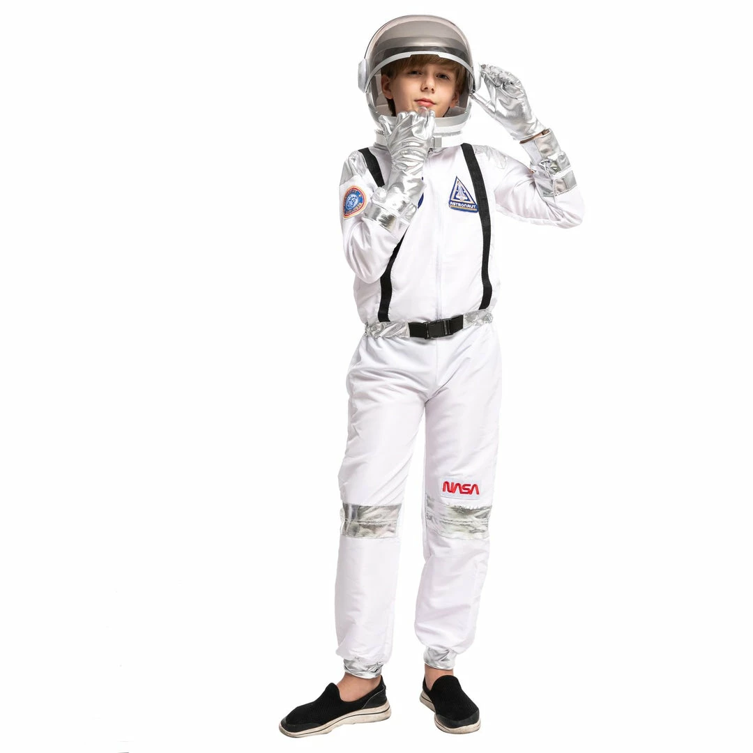 Spooktacular Creations White Astronaut Costume Role Play Cosplay - Child 6 Spooktacular Creations White Astronaut Costume Role Play Cosplay - Child