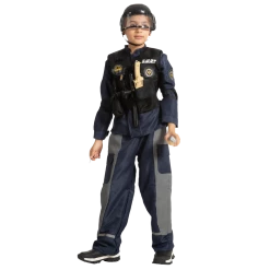 Spooktacular Creations Classic Costumes SWAT Fighter Costume Role Play Cosplay - Child 16 Spooktacular Creations Classic Costumes SWAT Fighter Costume Role Play Cosplay - Child