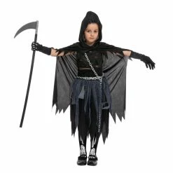 Spooktacular Creations Bandage Reaper Costume For Girls - Child