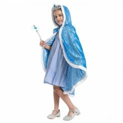 Spooktacular Creations Classic Costumes Princess Costume Cosplay Accessories Set (Blue)