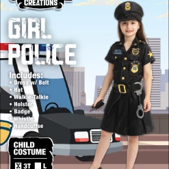 Spooktacular Creations Police Officer Costume For Role Play Cosplay - Child Classic Costumes 11 Spooktacular Creations Police Officer Costume For Role Play Cosplay - Child Classic Costumes