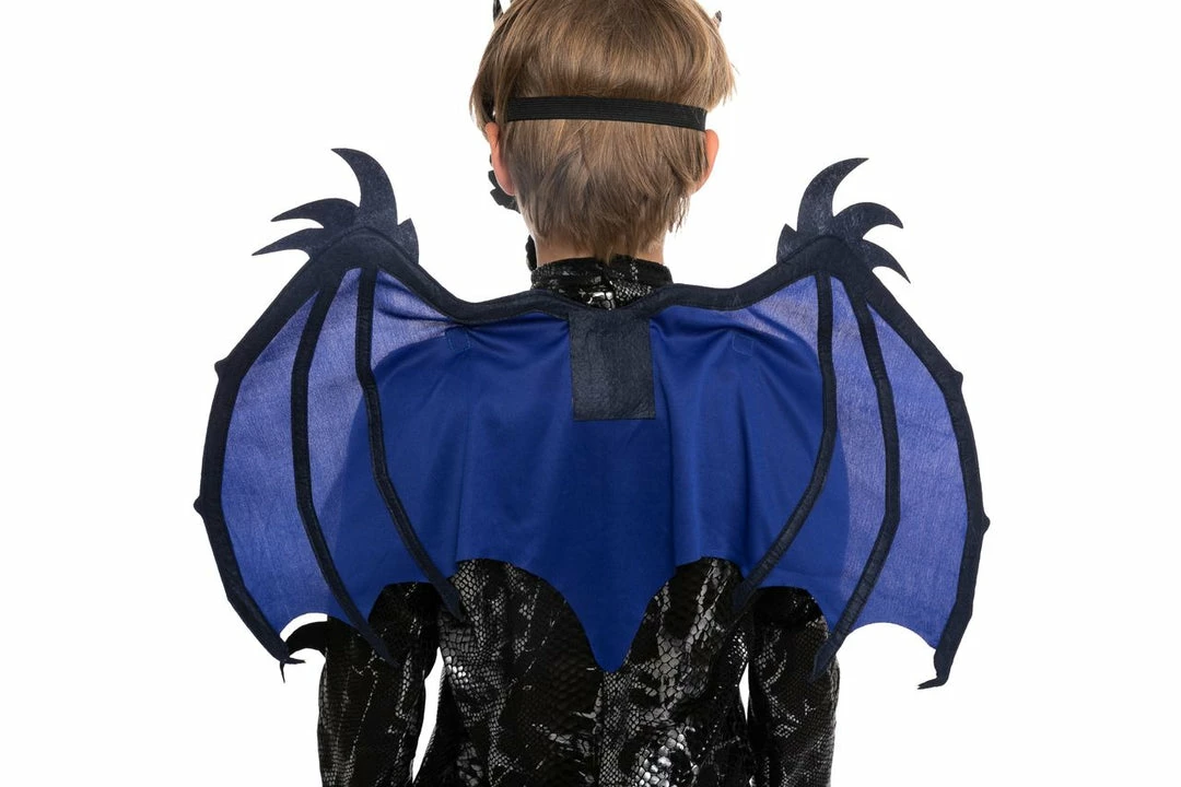 Spooktacular Creations Classic Costumes Dragon Costume (Black & Blue) - Boy 4 Spooktacular Creations Classic Costumes Dragon Costume (Black & Blue) - Boy