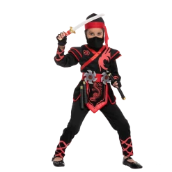 Spooktacular Creations Red Ninja Costume For Girls Cosplay - Child Child Costumes 14 Spooktacular Creations Red Ninja Costume For Girls Cosplay - Child Child Costumes