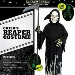 Spooktacular Creations Grim Reaper Costume Cosplay - Child Child Costumes
