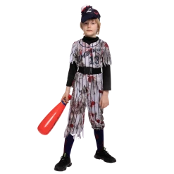 Spooktacular Creations Scary Baseball Player Zombie Costume Cosplay - Child 12 Spooktacular Creations Scary Baseball Player Zombie Costume Cosplay - Child