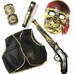 JOYIN Cosplay Pirate Toy Costume Accessories Set. Props
