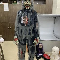 Spooktacular Creations Scary Costumes Horror Black Zombie Costume Cosplay - Child 13 Spooktacular Creations Scary Costumes Horror Black Zombie Costume Cosplay - Child