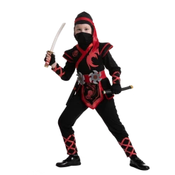 Spooktacular Creations Red Ninja Costume For Girls Cosplay - Child Child Costumes 15 Spooktacular Creations Red Ninja Costume For Girls Cosplay - Child Child Costumes